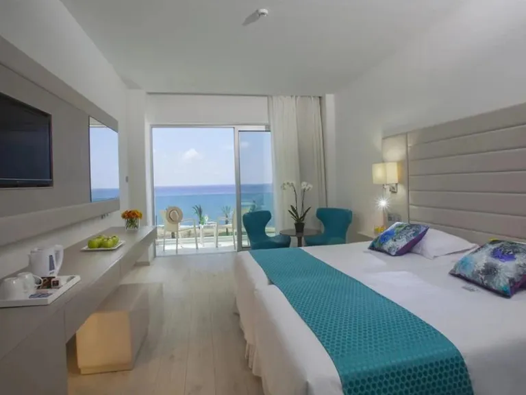Front Sea View Superior Room — Chrysomare Beach Hotel, Ayia Napa, Cyprus
