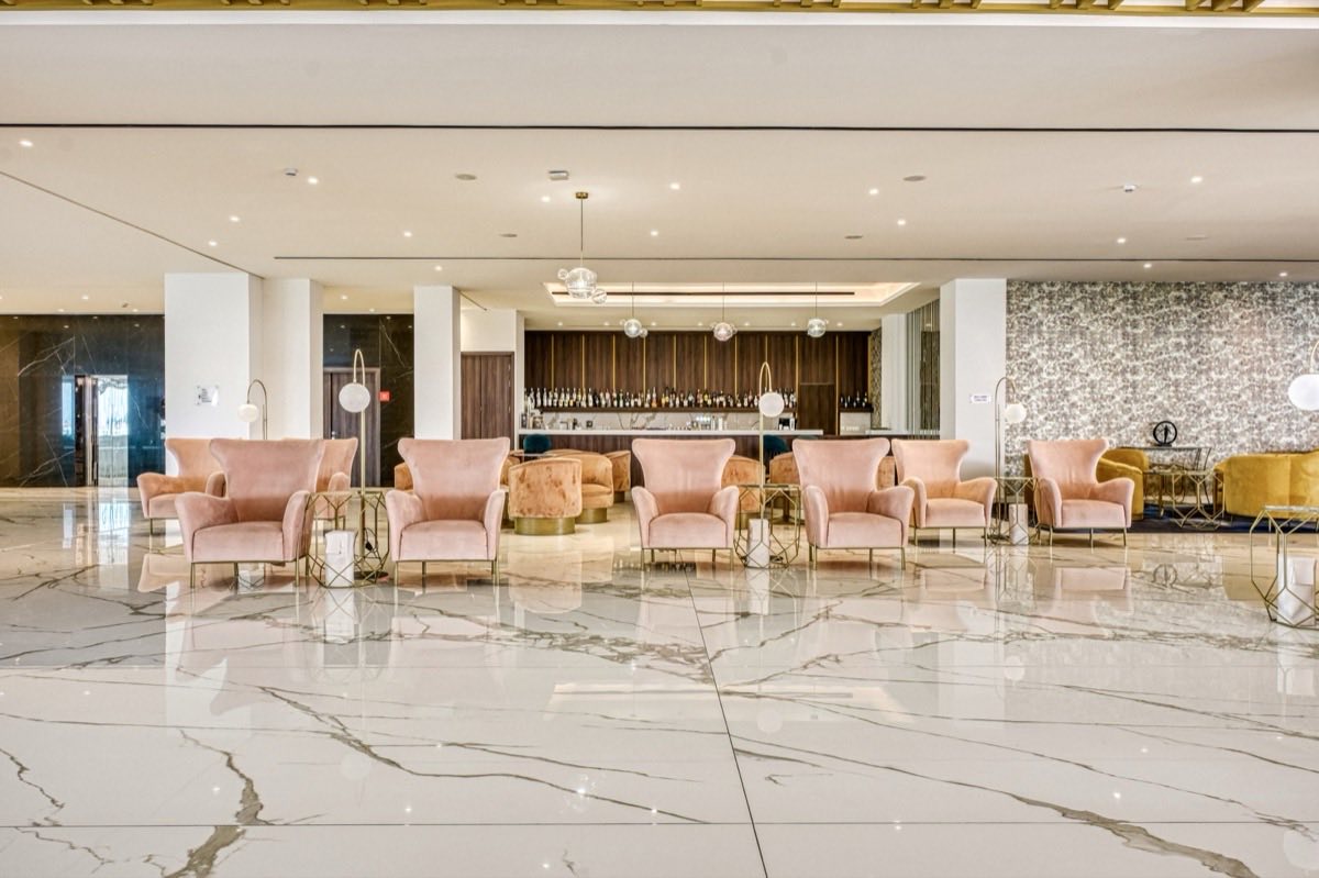 King Evelthon Beach Hotel & Resort lounge area